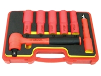 8PCS 1/2"DR. VDE 1000V INSULATED  SOCKET WRENCH SET