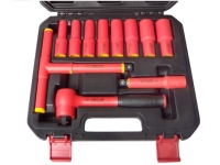 12PCS 1/2"DR. VDE 1000V INSULATED  SOCKET WRENCH SET