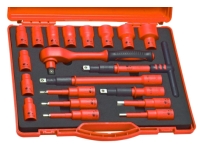 20PCS 1/2"DR. VDE 1000V INSULATED  SOCKET SET