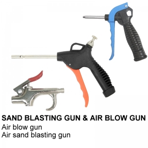 SAND BLASTING GUN & AIR BLOW GUN