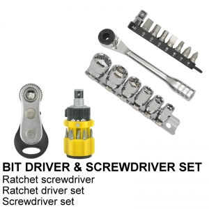 BITS DRIVER & SCREWDRIVER SET