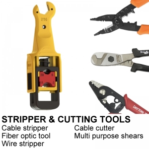 STRIPPER AND CUTTING TOOLS